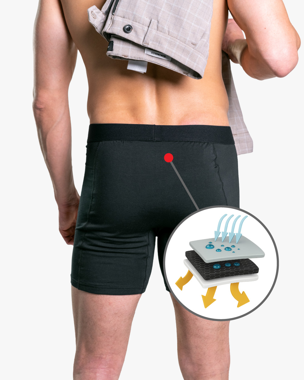 Gobi TRUNKS - Męskie MicroModal - obrazek 2